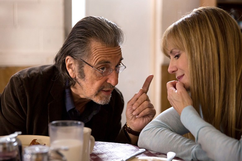 Al Pacino (A.J. Manglehorn) and Holly Hunter (Dawn) in David Gordon Green’s MANGLEHORN. Courtesy of Ryan Green. An IFC Films release.