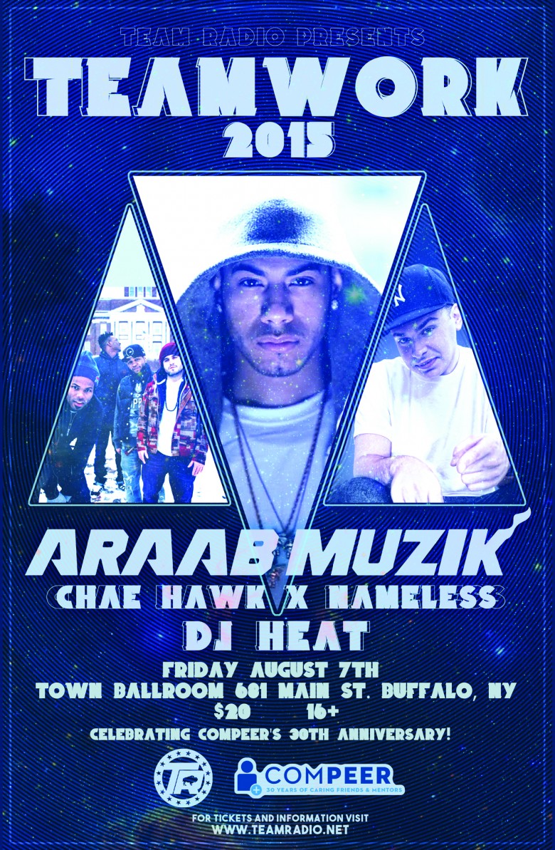 Teamwork 2015 - August 7th @ Town Ballroom