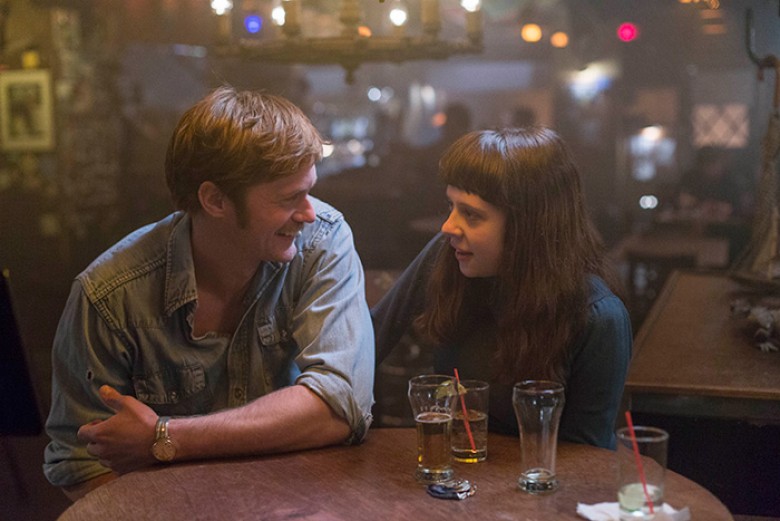 Left to right: Alexander Skarsgard as Monroe and Bel Powley as Minnie Goetze. Photo by Sam Emerson, Courtesy of Sony Pictures Classics