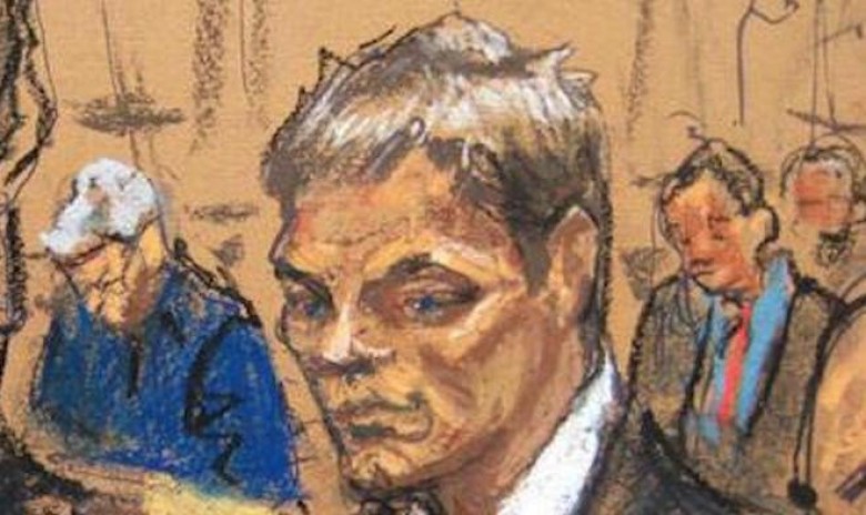courtroom sketch of Patriots QB Tom Brady