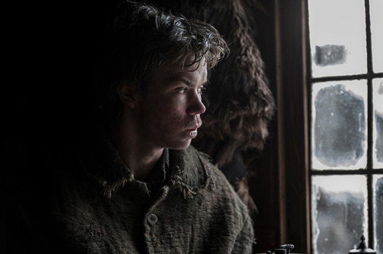 Will Poulter portrays legendary mountain man Jim Bridger in the REVENANT. Photo Credit: Kimberlely French – Copyright © 2015 Twentieth Century Fox Film Corporation. All rights reserved. THE REVENANT Motion Picture Copyright © 2015 Regency Entertainment  (