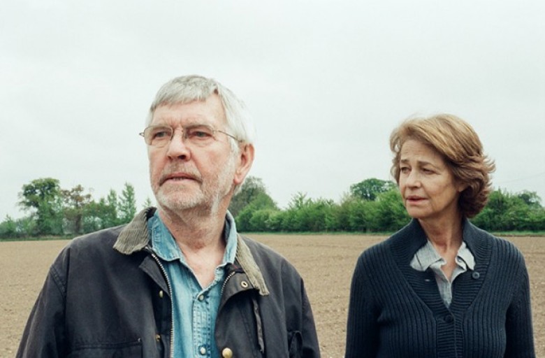 Tom Courtenay (Geoff) and Charlotte Rampling (Kate) in Andrew Haigh’s 45 YEARS. Courtesy of Agatha A. Nitecka. © 45 Years Films Ltd. A Sundance Selects Release.