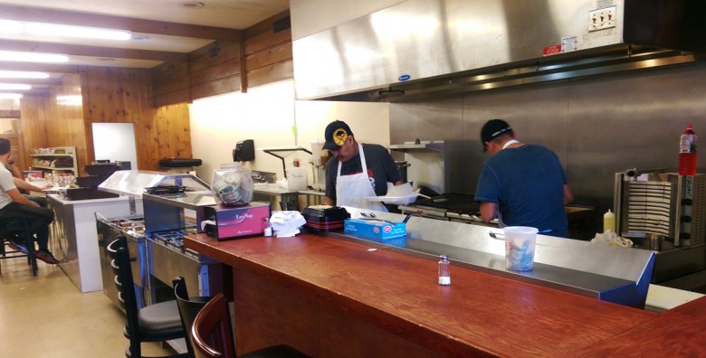 The Taqueria Counter.