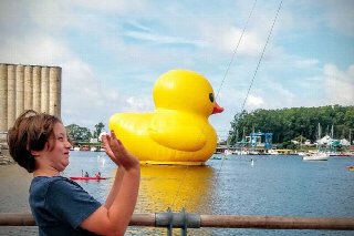 The World Largest Rubber Duck - Quack On