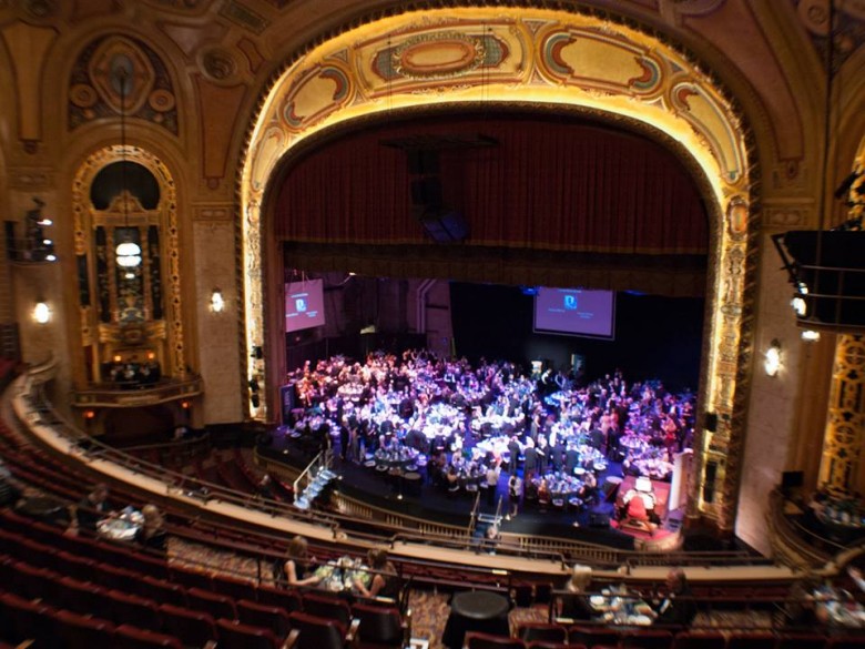 Grand gala on the stage at Shea's