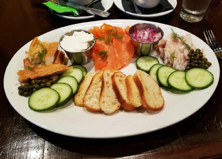 Raclettes Smoked Fish Platter
