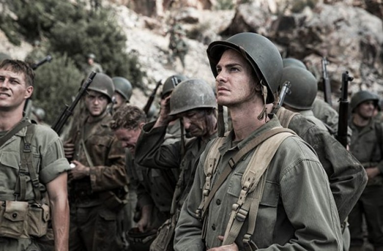 Andrew Garfield stars as ‘Desmond Doss’ in HACKSAW RIDGE. Photo Credit: Mark Rogers
