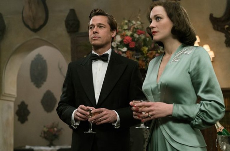 Brad Pitt plays Max Vatan and Marion Cotillard plays Marianne Beausejour in Allied from Paramount Pictures. Photo credit: Daniel Smith © 2016 Paramount Pictures. All Rights Reserved.
