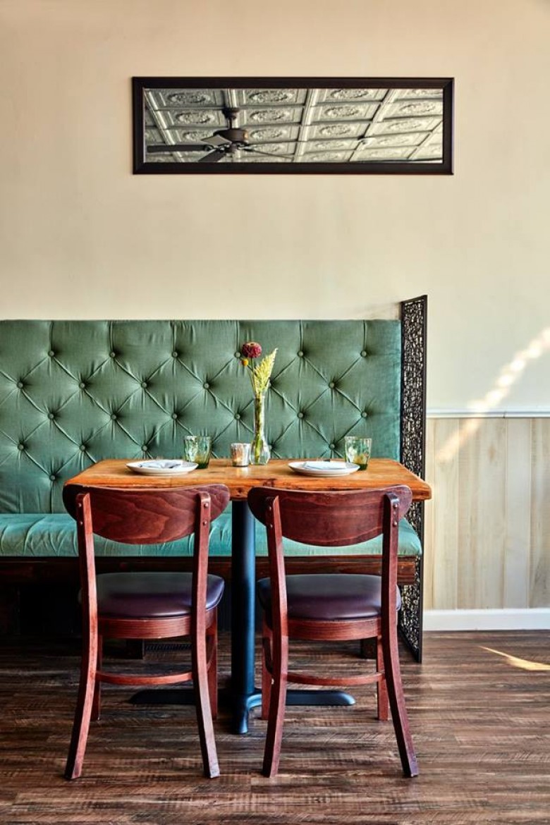 The Dapper Goose seating (photo via Facebook)