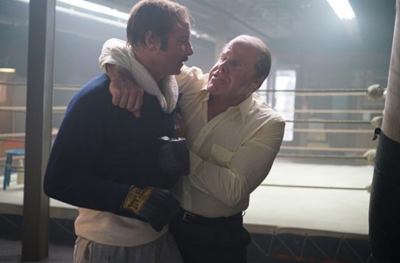 Liev Schreiber as Chuck Wepner and Ron Perlman as Al Braverman in Philippe Falardeau’s CHUCK. Photo by Sarah Shatz. Courtesy of IFC Films. An IFC Films release.