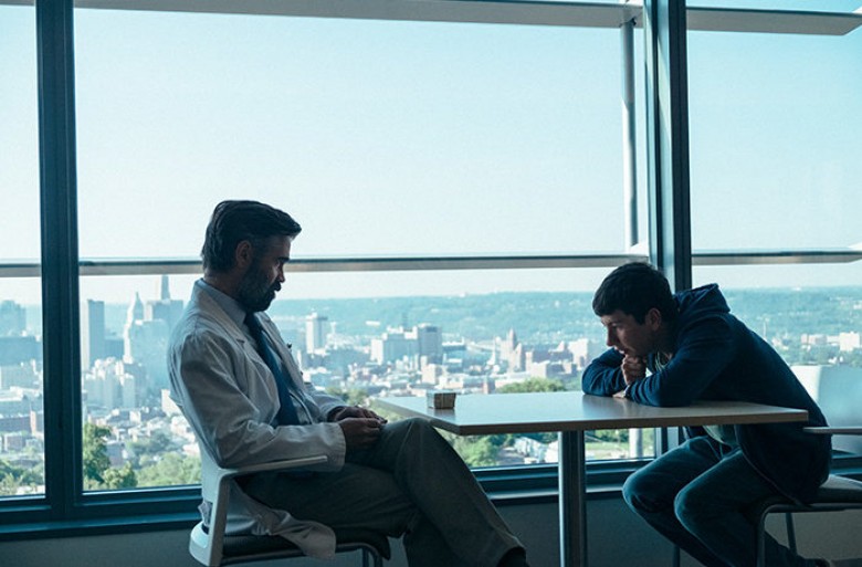 Colin Farrell and Barry Keoghan. Photo by Jima (Atsushi Nishijima), courtesy of A24