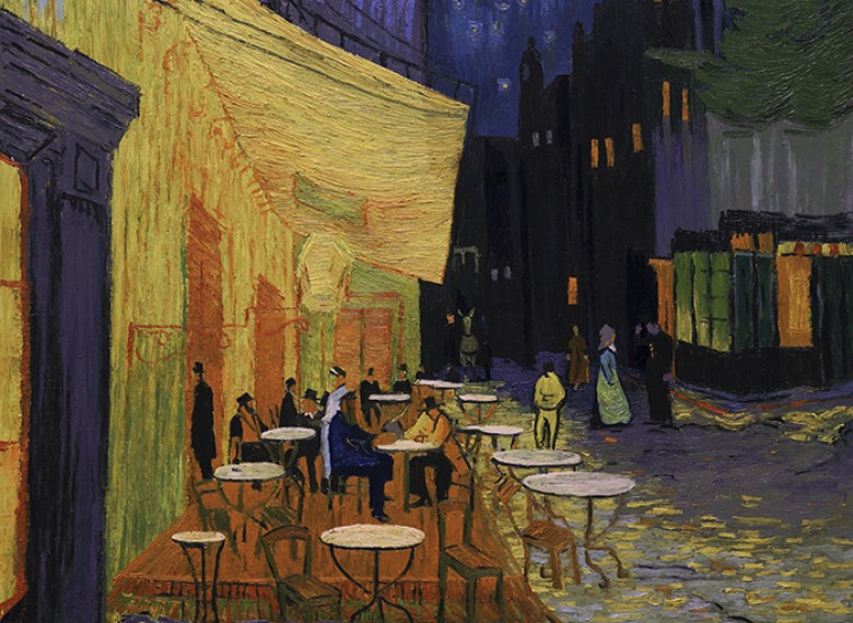 Arles CafÇ Terrace at Night