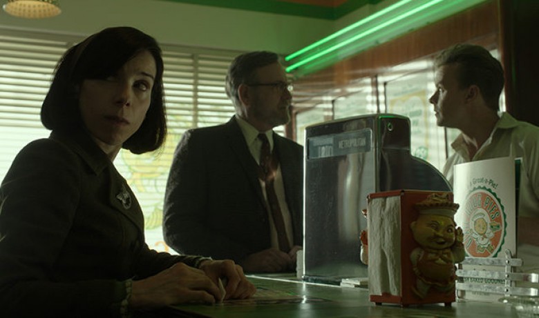 Sally Hawkins and Richard Jenkins in the film THE SHAPE OF WATER. Photo Courtesy of Fox Searchlight Pictures. © 2017 Twentieth Century Fox Film Corporation All Rights Reserved