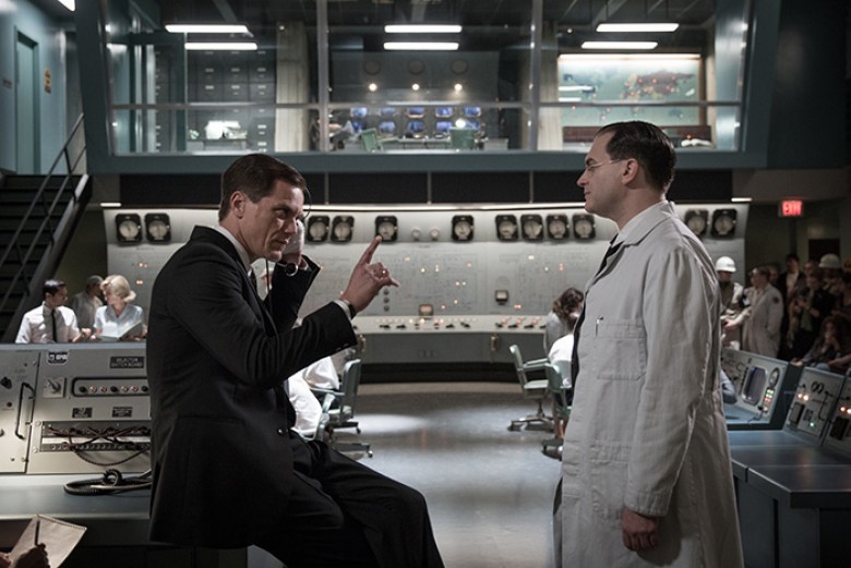 Michael Shannon and Michael Stuhlbarg in the film THE SHAPE OF WATER. Photo by Kerry Hayes. © 2017 Twentieth Century Fox Film Corporation All Rights Reserved