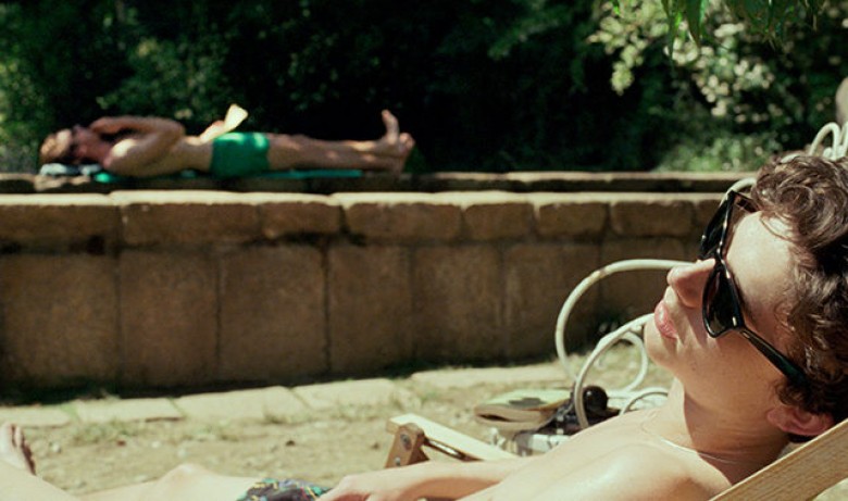 Left to right: Armie Hammer as Oliver and Timothée Chalamet as Elio. Photo by Sayombhu Mukdeeprom, Courtesy of Sony Pictures Classics