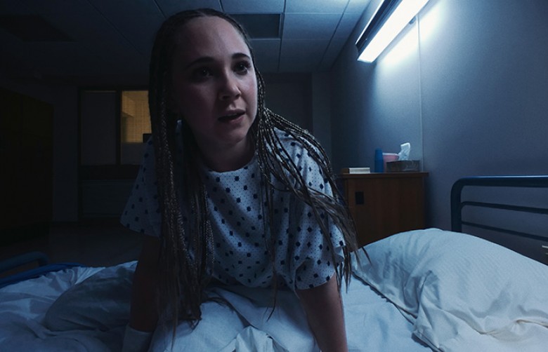 Juno Temple stars as “Violet” in Steven Soderbergh’s UNSANE, a Fingerprint Releasing and Bleecker Street release.