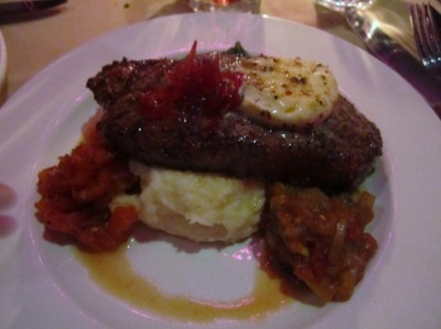 Strip Steak at Atmosphere @ 62