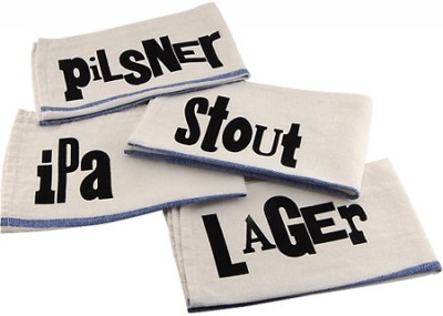 Handmade bar towels