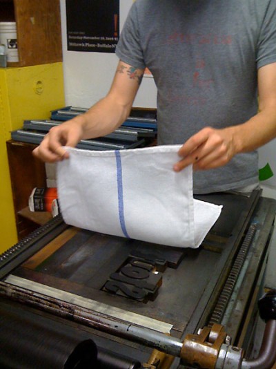 straight off the press...