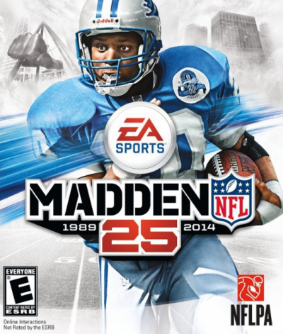 Barry Sanders on Cover