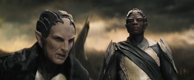 Christopher Eccleston as Malekith & Adewale Akinnuoye-Agbaje       