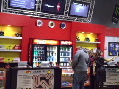 Check-in and concessions  