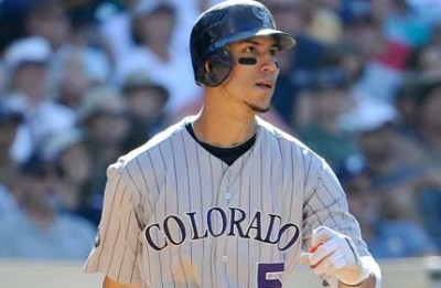 Rockies OF Carlos Gonzalez