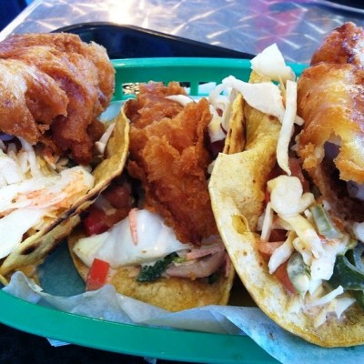 Joe's Deli Fish Tacos via Foodspotting  