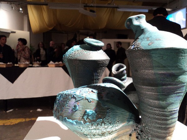 Buffalo Arts Studio - sculpture by Deborah Stewart