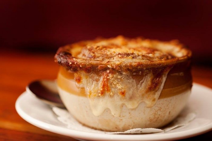 Crock of French Onion soup