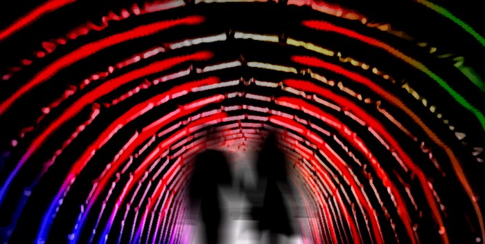 Festival Street Light Tunnel courtesy of TIFF