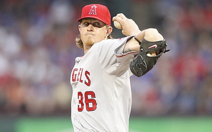 Angels ace Jered Weaver
