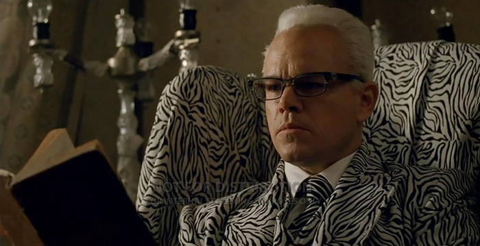 Matt Damon as Management in The Zero Theorem
