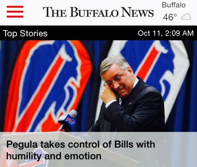 Bills Owner Terry Pegula