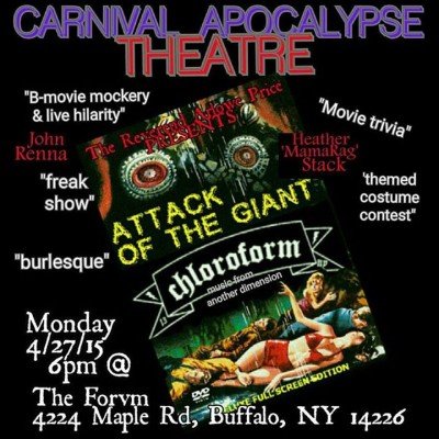 Carnival Apocalypse Theatre at The Forvm — Apr 27, 2015