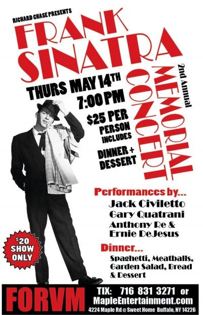 Frank Sinatra Memorial Concert at The Forvm — May 14, 2015