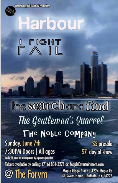 Harbour & I Fight Fail at The Forvm — Jun 7, 2015