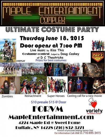 Ultimate Costume Party at The Forvm — Jun 18, 2015