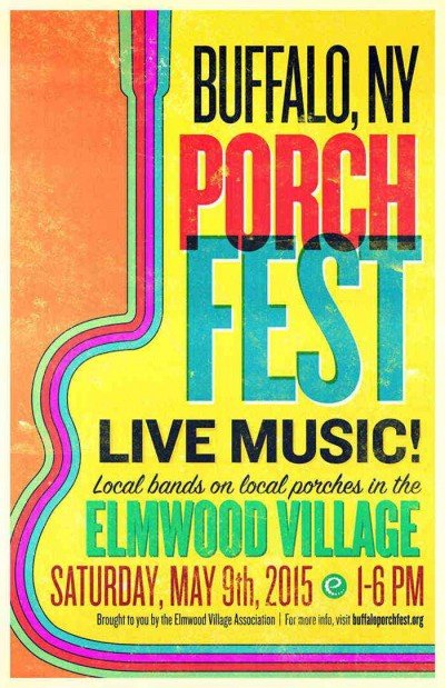 Buffalo Porchfest Spring 2015 — May 9, 2015