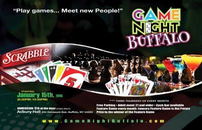 Game Night Buffalo — Jul 16, 2015