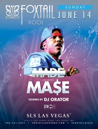 Mase at Foxtail Nightclub at 9993 Alleghany Rd, Darien Center, NY Darien Center, NY 14040 — Jun 14, 2015