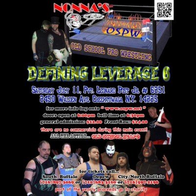 Pro Wrestling (OSPW Defining Leverage 6) — Jul 11, 2015