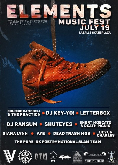 Elements Music Fest to benefit Hearts For The Homeless