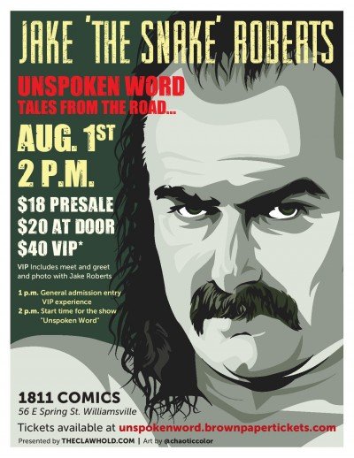 Jake "The Snake" Roberts' UNSPOKEN WORD: Tales From The Road