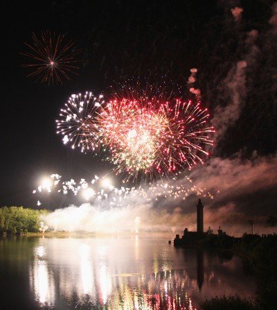 4th of July Fireworks at UB North — Jul 4, 2015