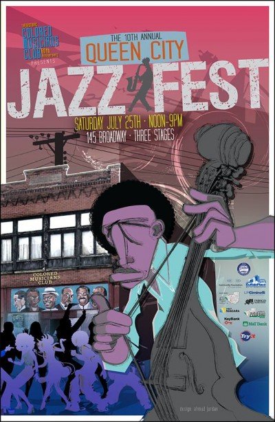 Queen City Jazz Festival at The Colored Musicians Club Of Buffalo — Jul 25, 2015