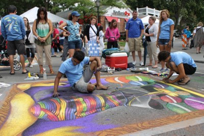 Lewiston Chalkwalk Competition