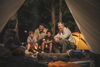 Cub Scout Sign Up and Camp Fire