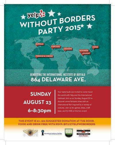 Yelp Without Borders Party