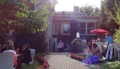 Cocktails on the Lawn at The Mansion